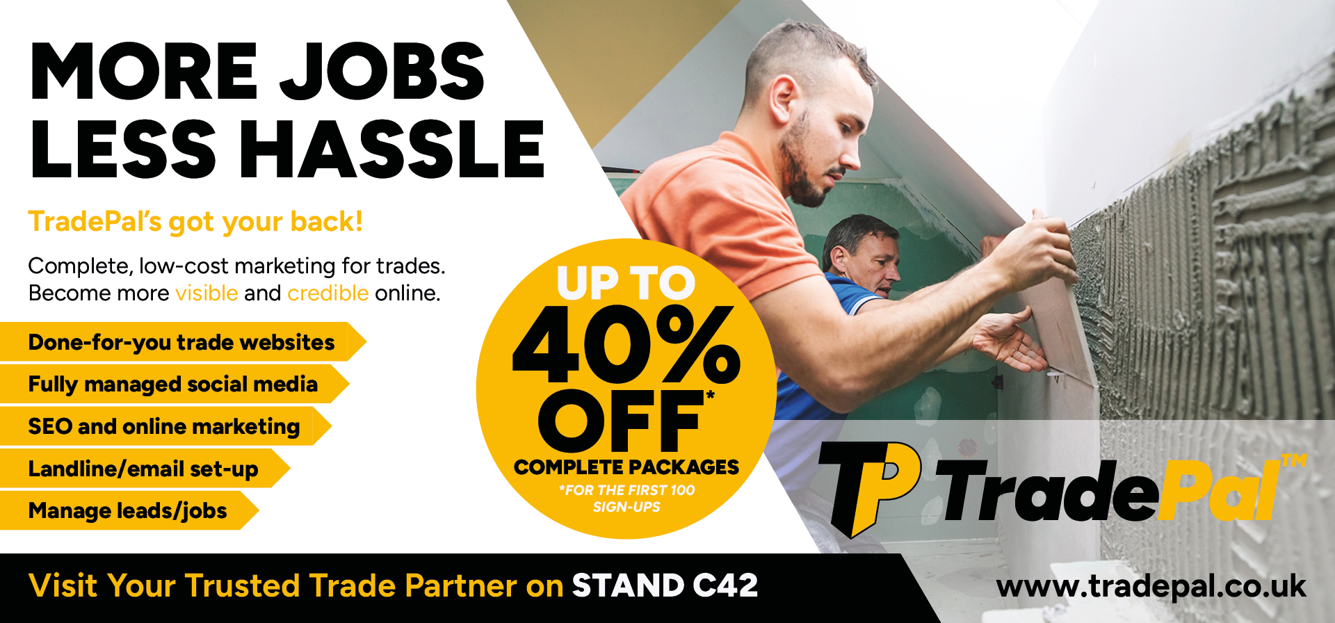 Tradepal slider