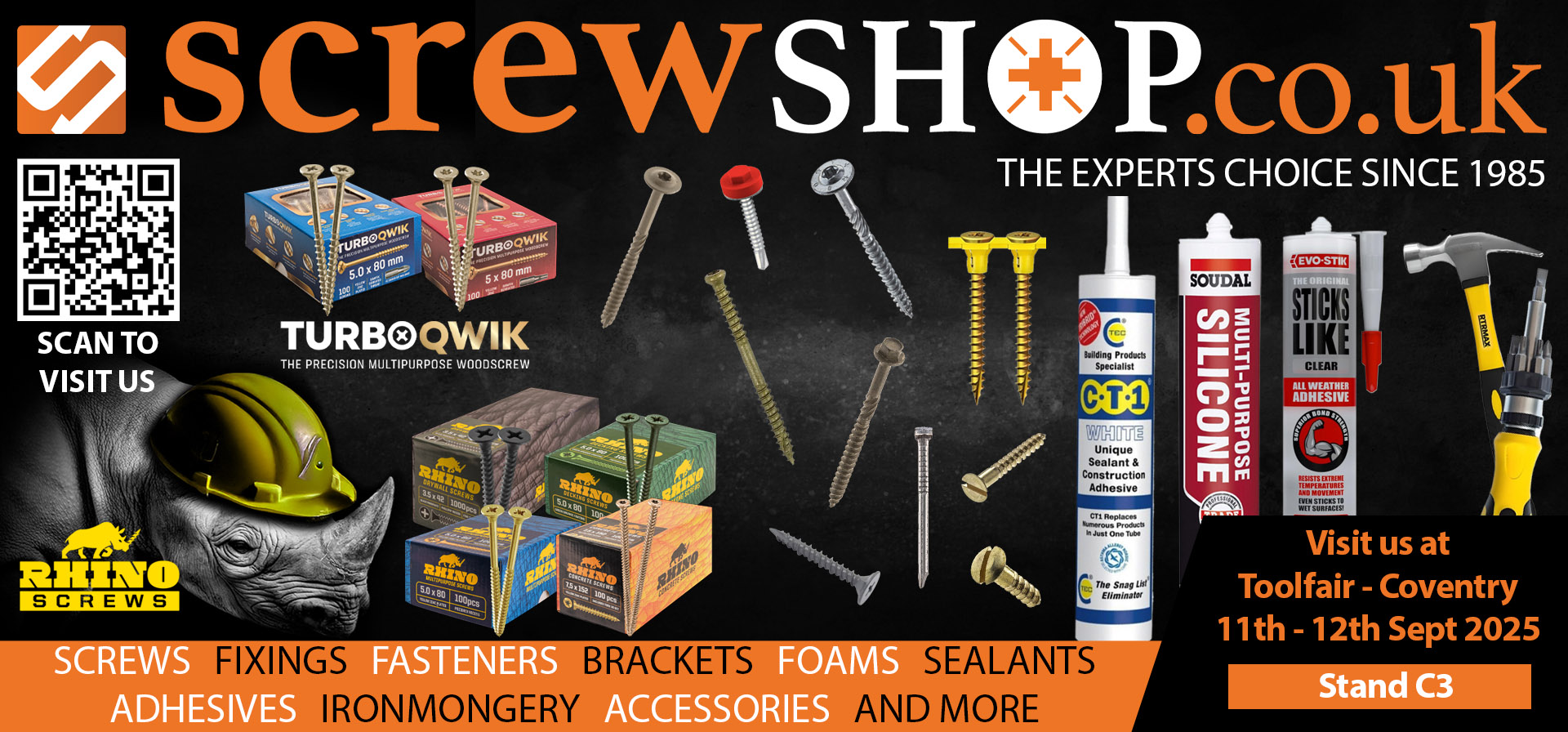 SCREWSHOP WEBSITE SLIDER
